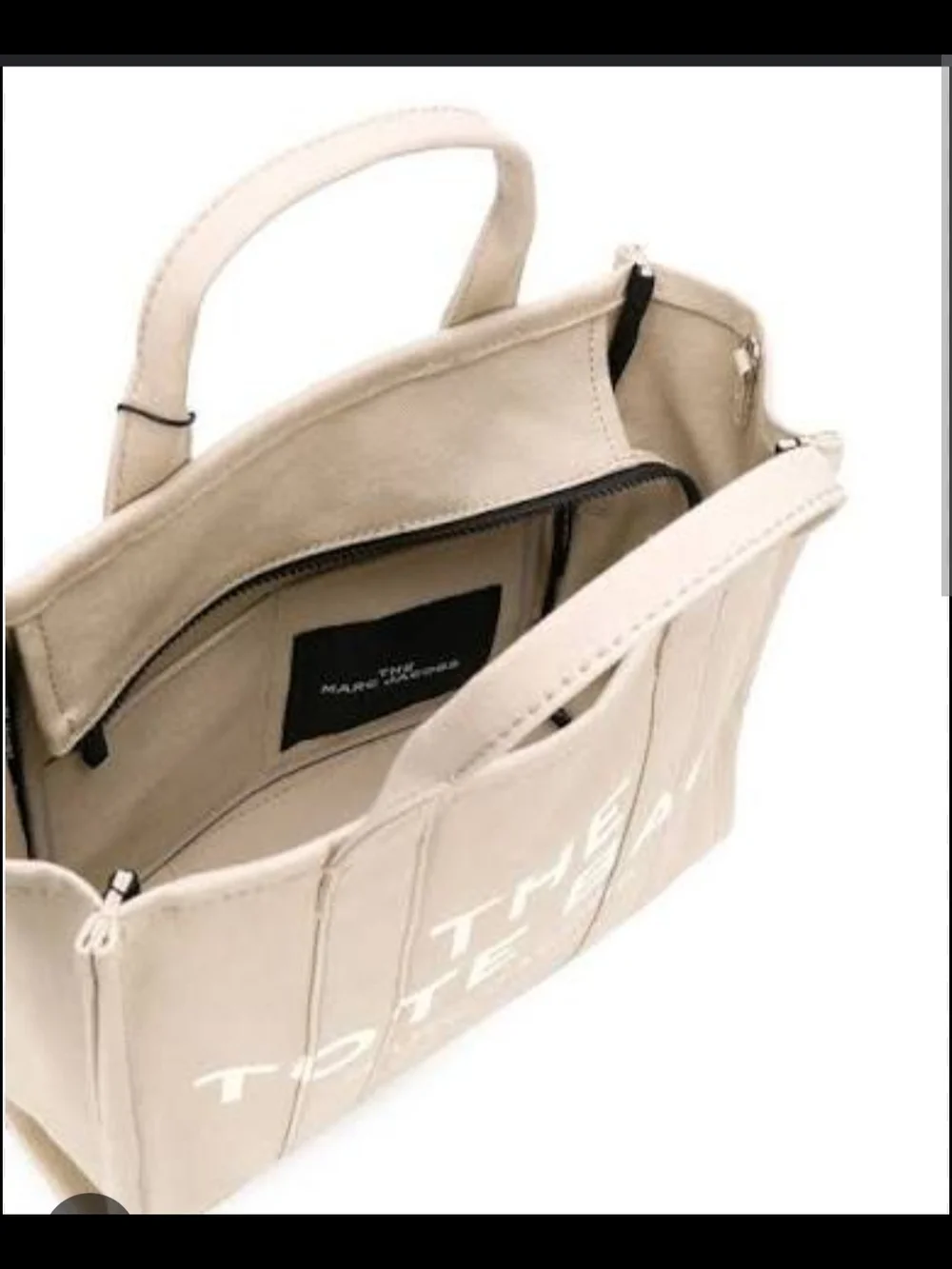 New Authentic Marc Jacobs The Medium Canvas Tote Bag
